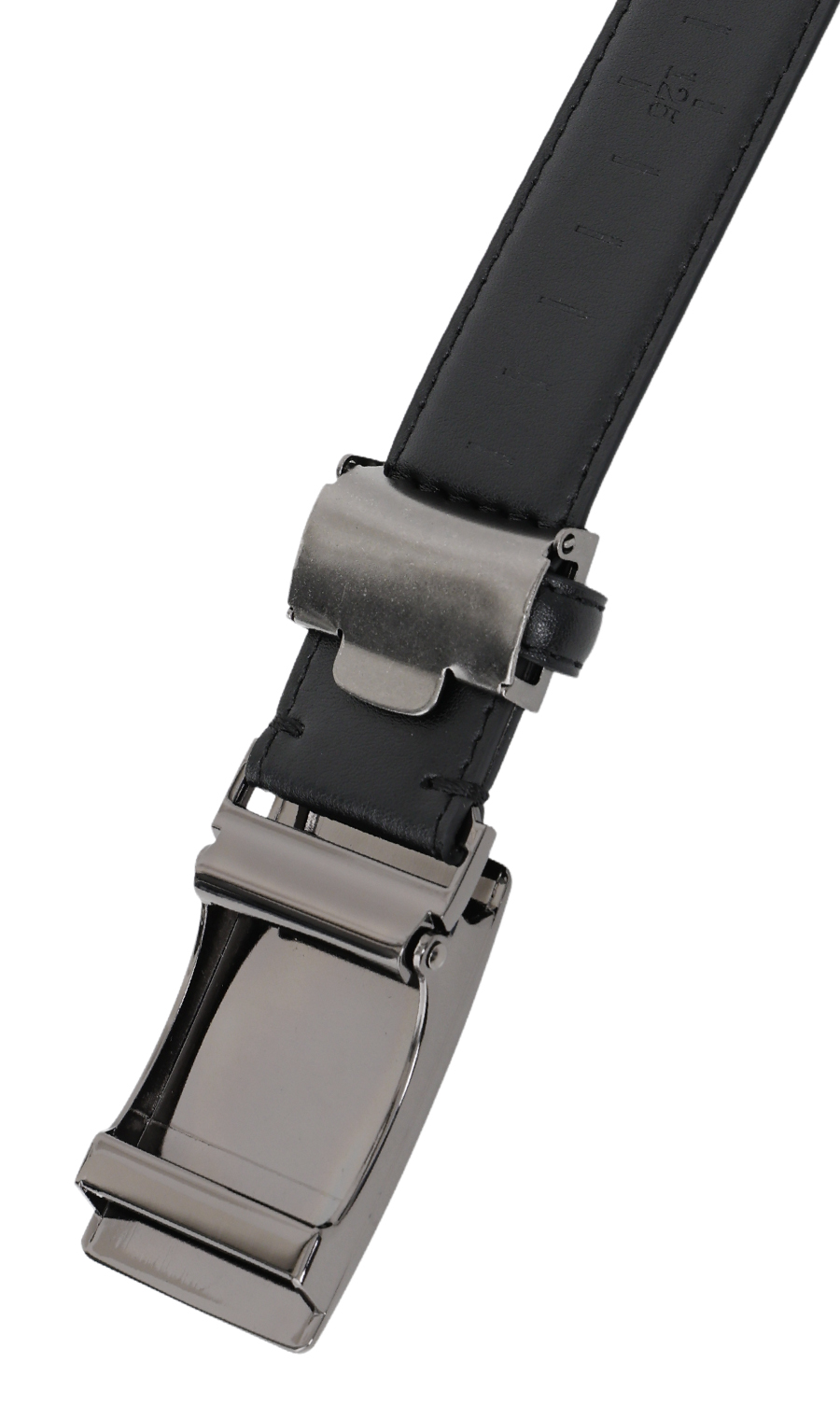 ■フィットメンズベルト【ストレッチ】【ロングサイズ】 ブラック 0