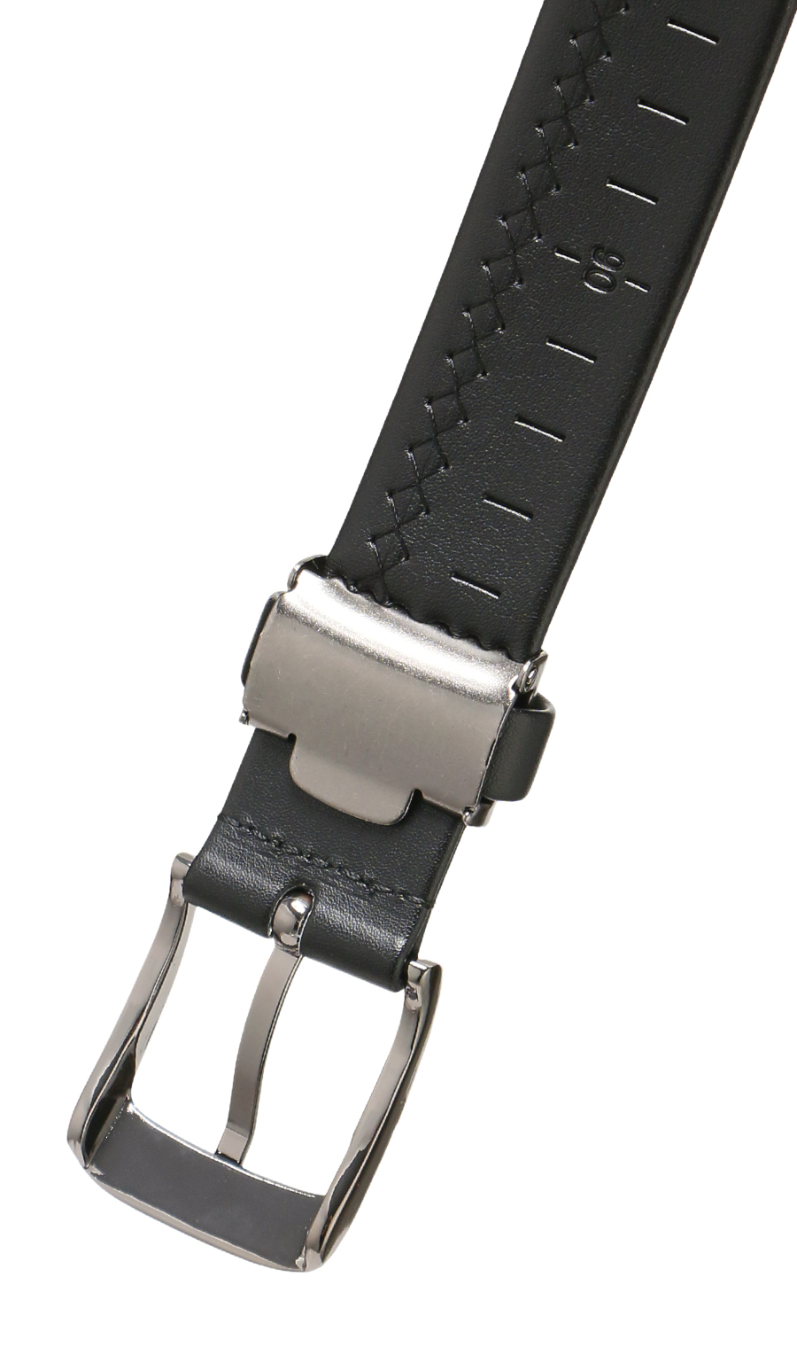 ピンバックルメンズベルト ブラック系 0