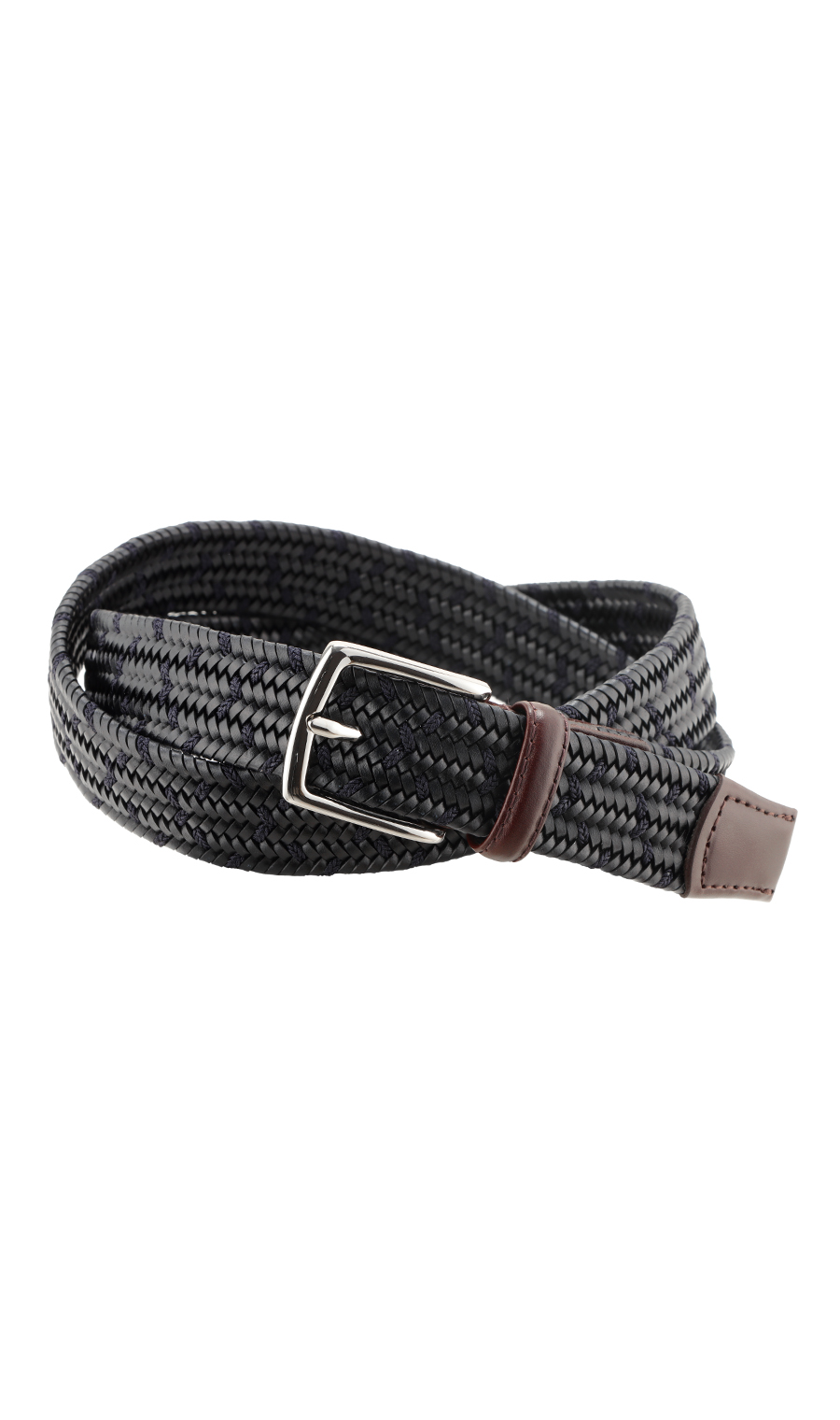 ピンバックルメッシュベルト【DOMODOSSOLA】 ネイビー系 0