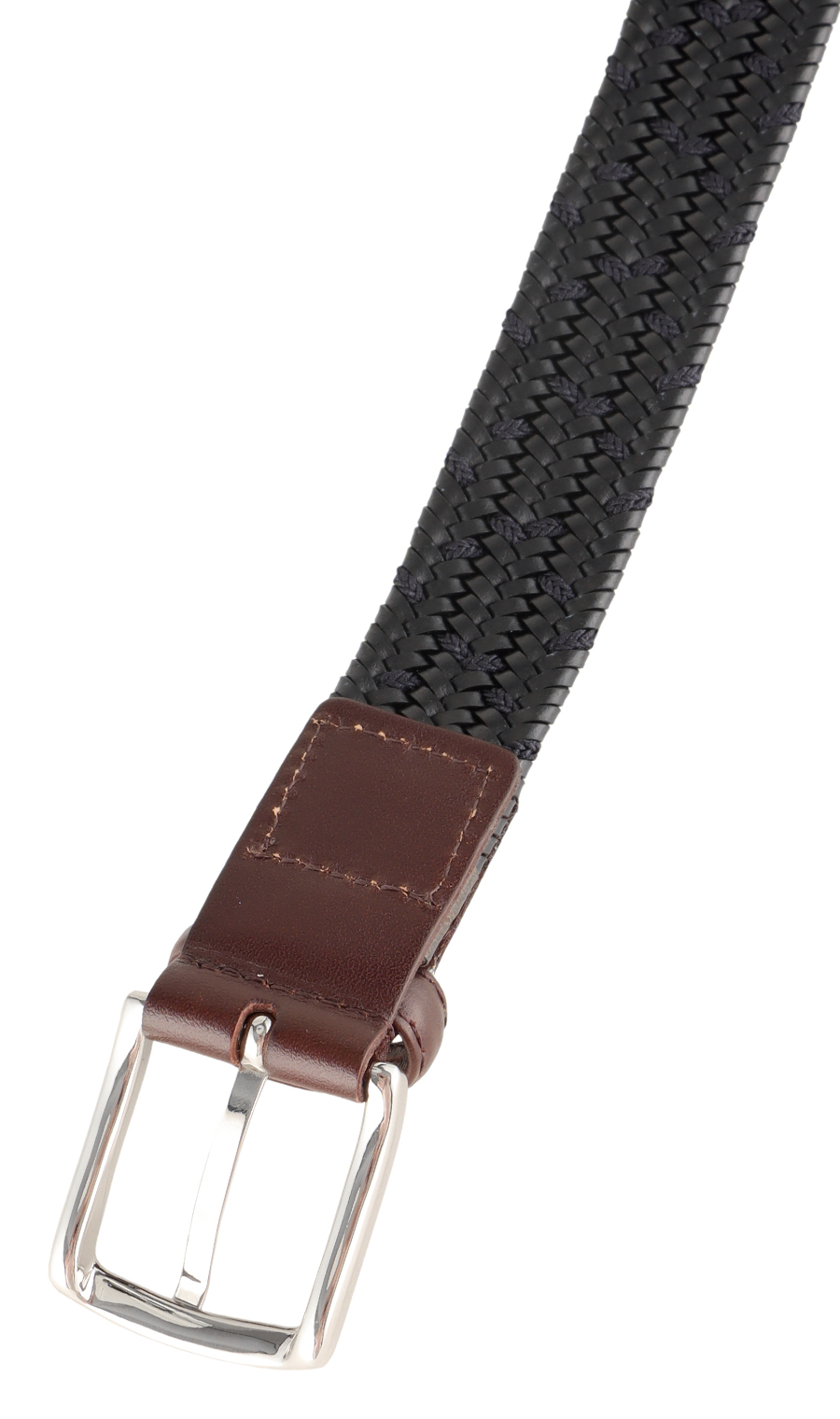 ピンバックルメッシュベルト【DOMODOSSOLA】 ネイビー系 0