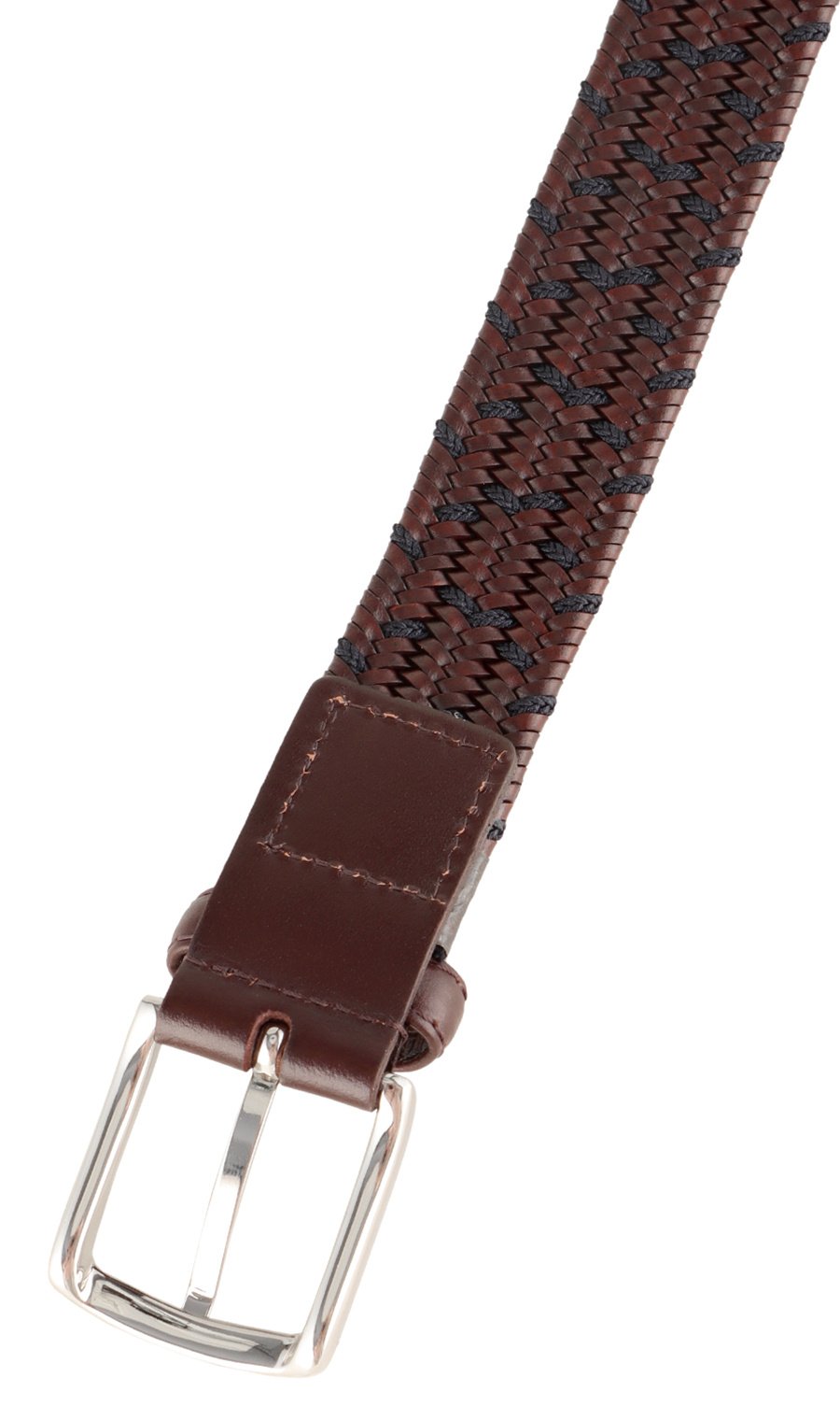 ピンバックルメッシュベルト【DOMODOSSOLA】 ブラウン系 0