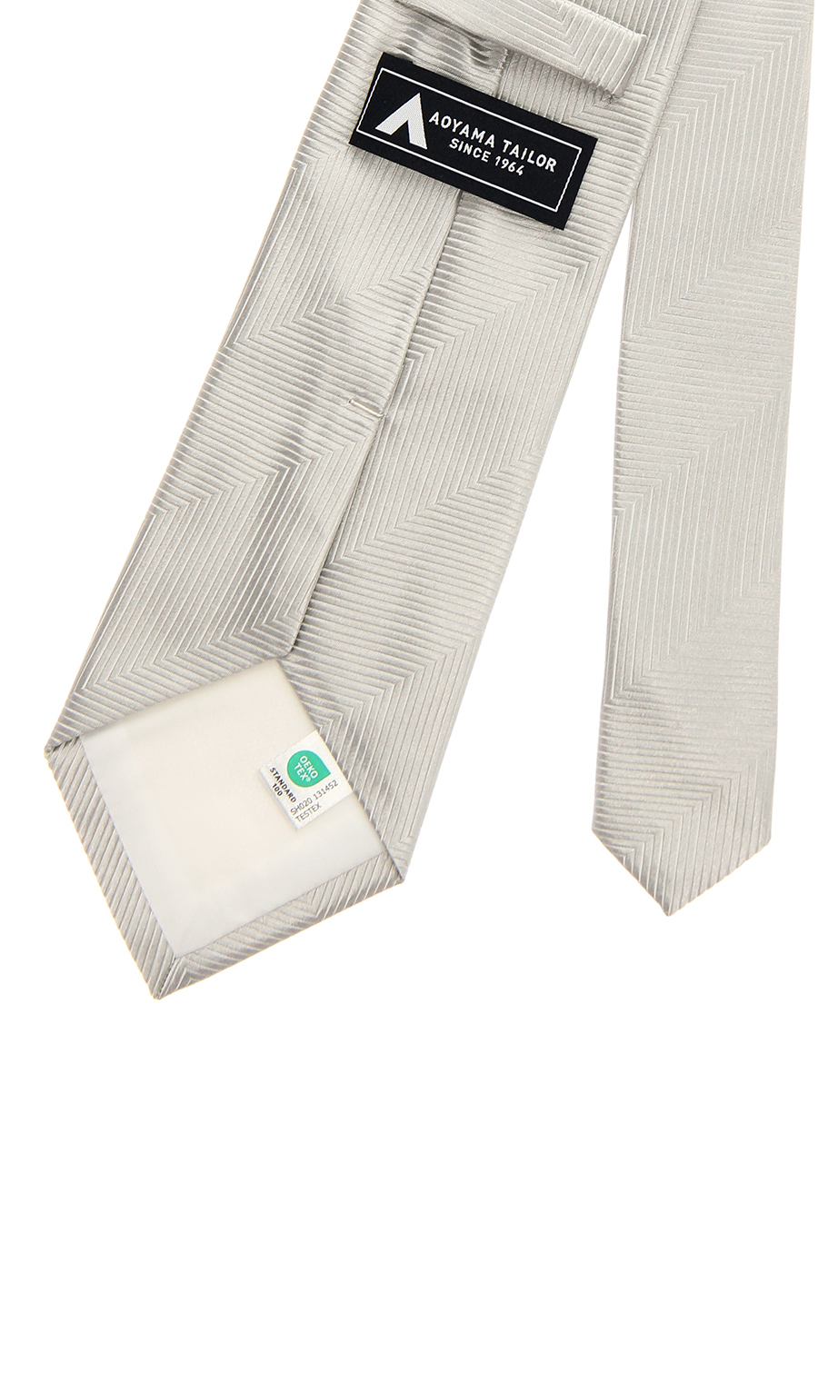 フォーマルタイ【慶事用】【ロングサイズ】【OEKO-TEX】 シルバー 9