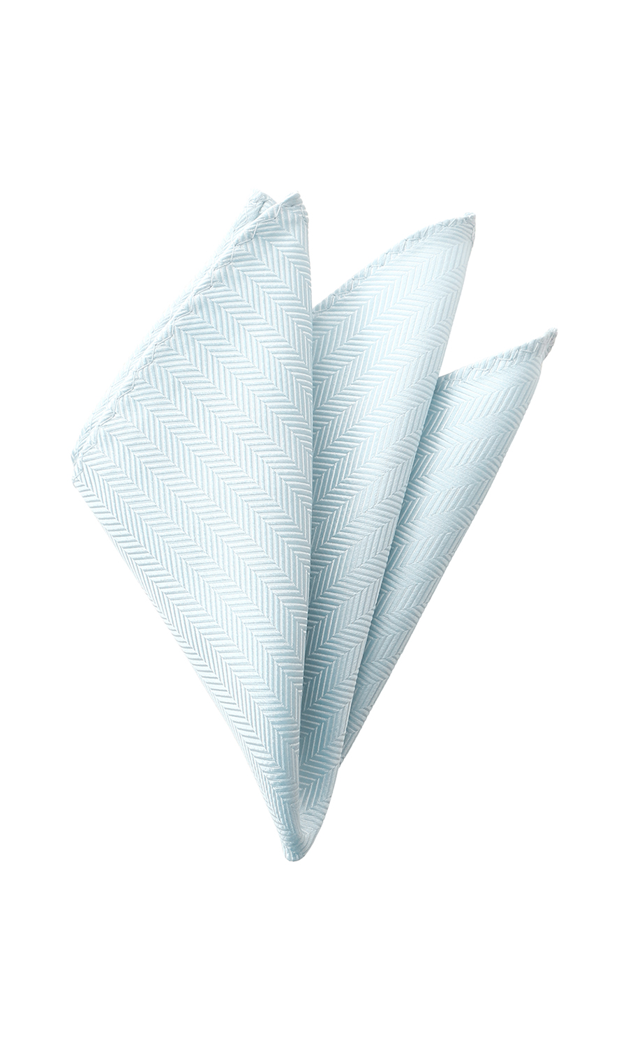 ■チーフ付きカラーフォーマルタイ【OEKO-TEX】 ブルー 0