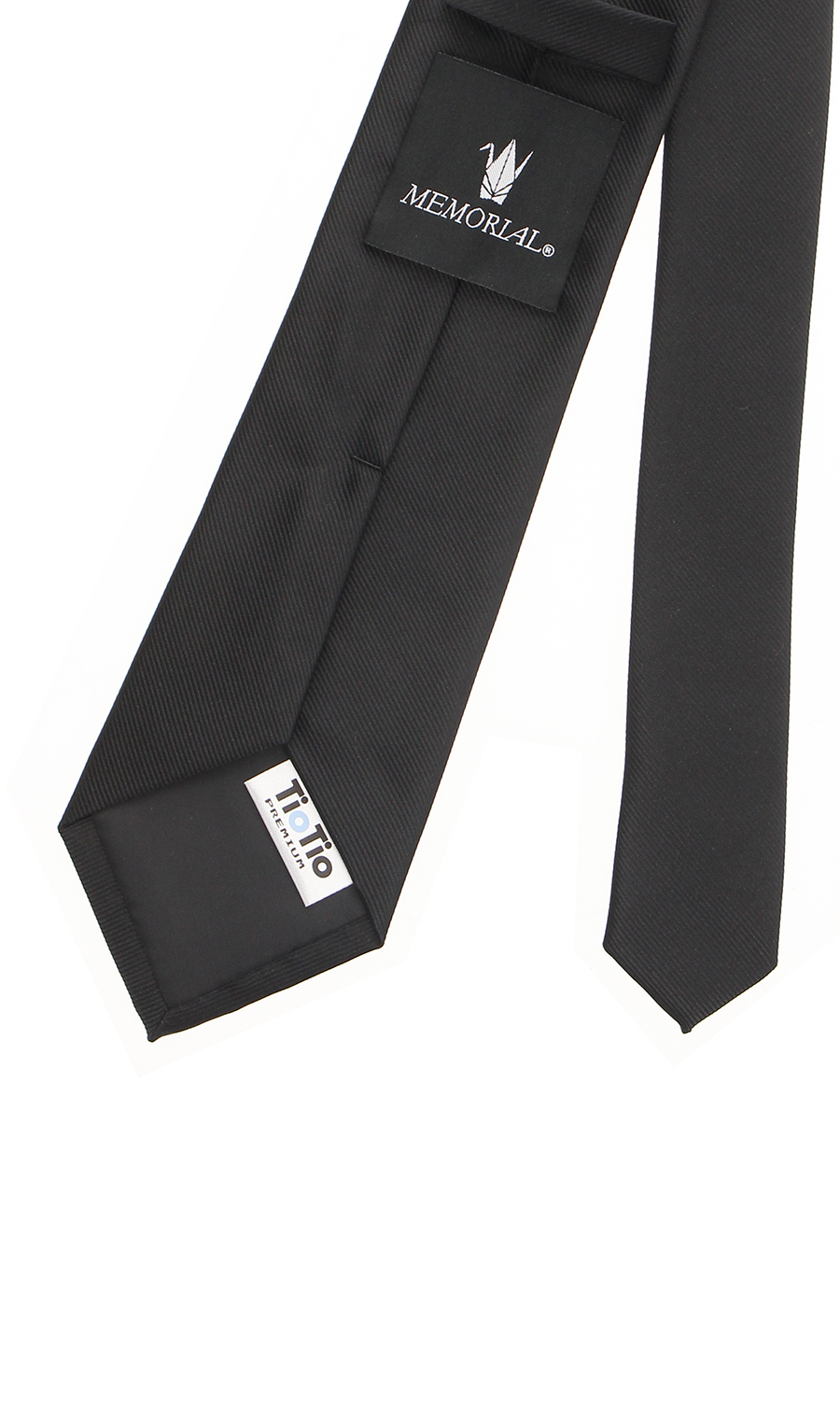 フォーマルタイ【弔事用】【TioTio PREMIUM】 ブラック 0