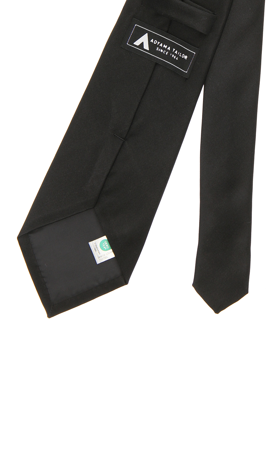 ■フォーマルタイ【弔事用】【ロングサイズ】【OEKO-TEX】 ブラック 0
