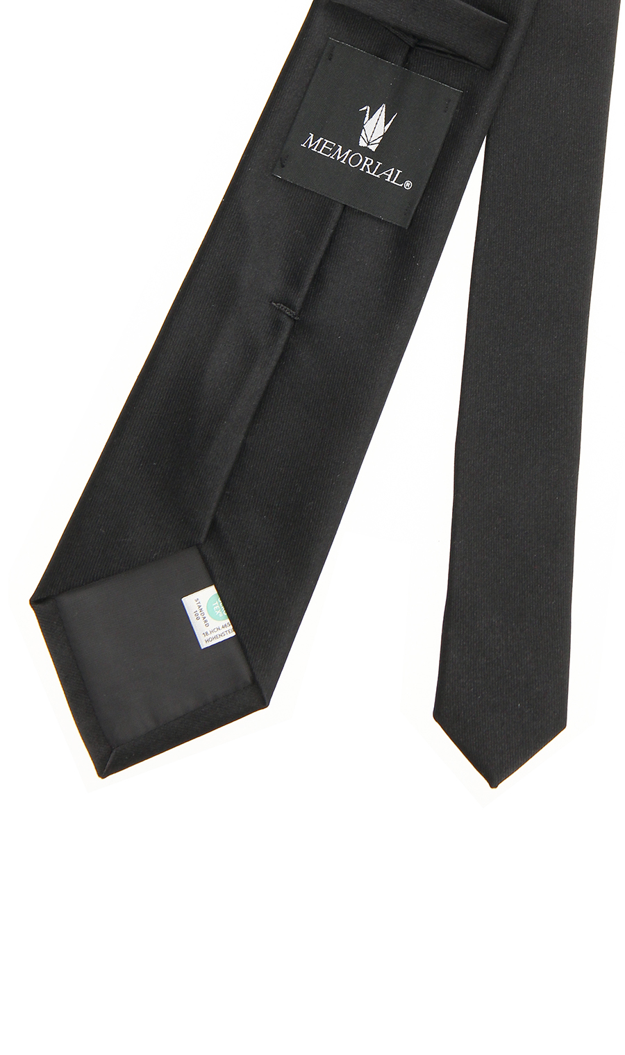 フォーマルタイ【弔事用】【OEKO-TEX】 ブラック 0