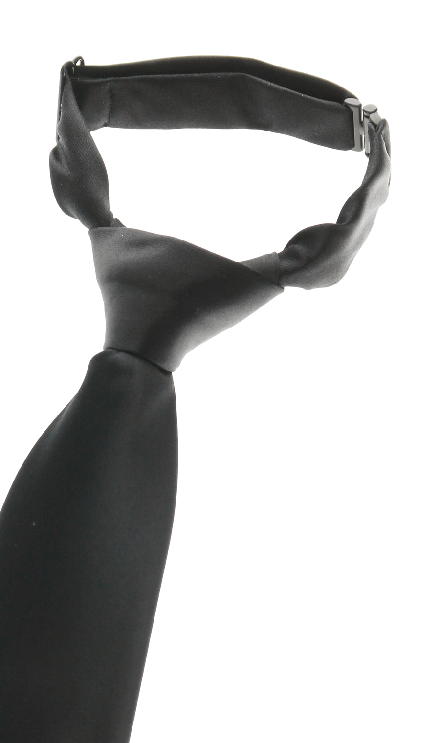 ■フォーマルタイ【弔事用】【Smart Tie】【ワンタッチ】 ブラック 0