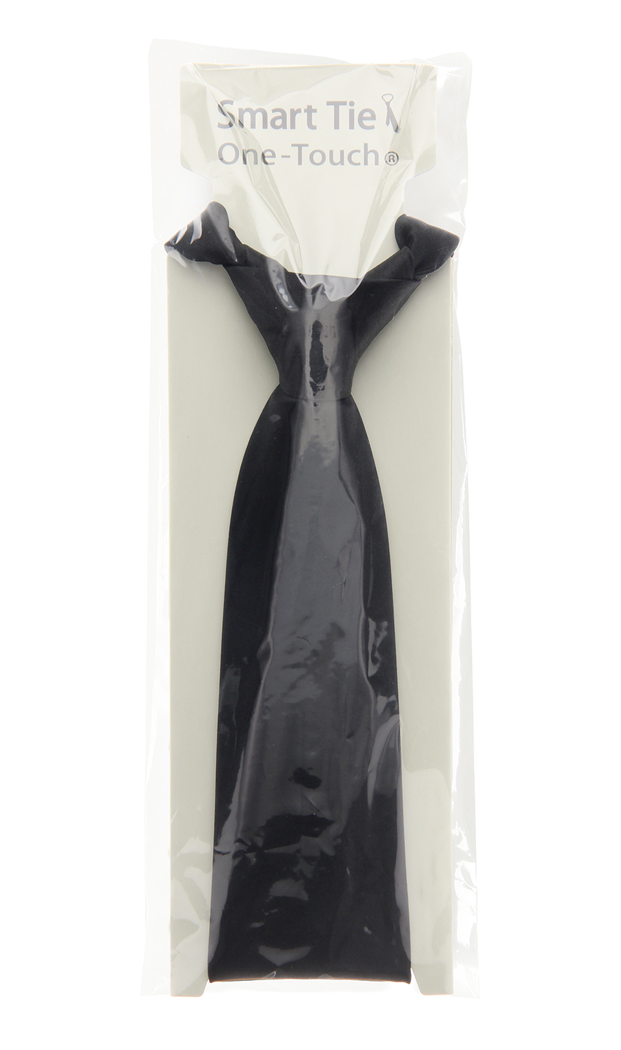 ■フォーマルタイ【弔事用】【Smart Tie】【ワンタッチ】 ブラック 0