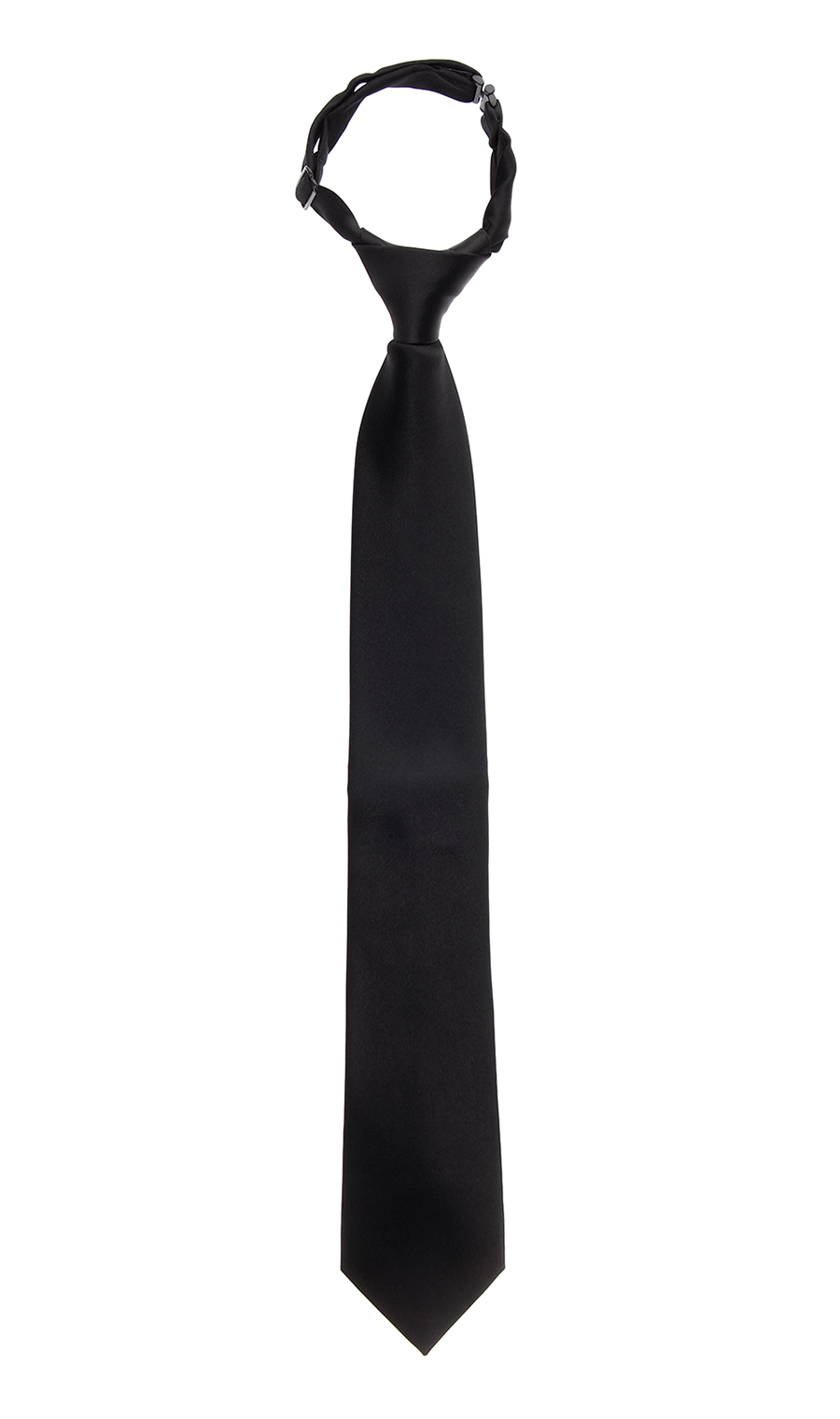 フォーマルタイ【弔事用】【Smart Tie】【ワンタッチ】 ブラック 0