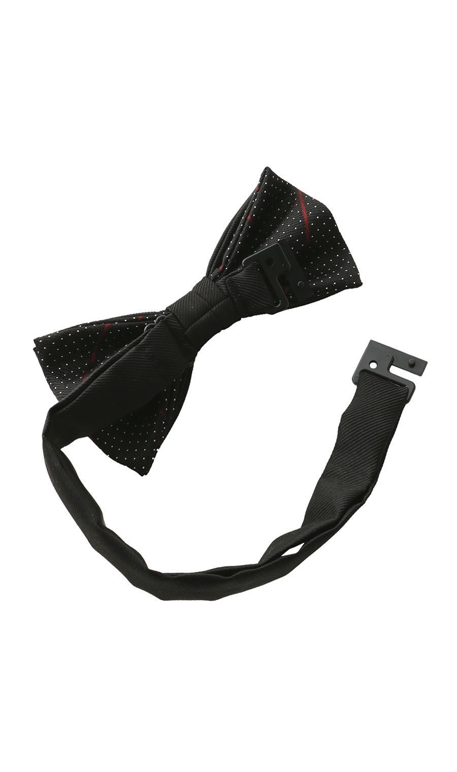 ■リバーシブル蝶ネクタイ【シルク】【日本製】 ブラック 0