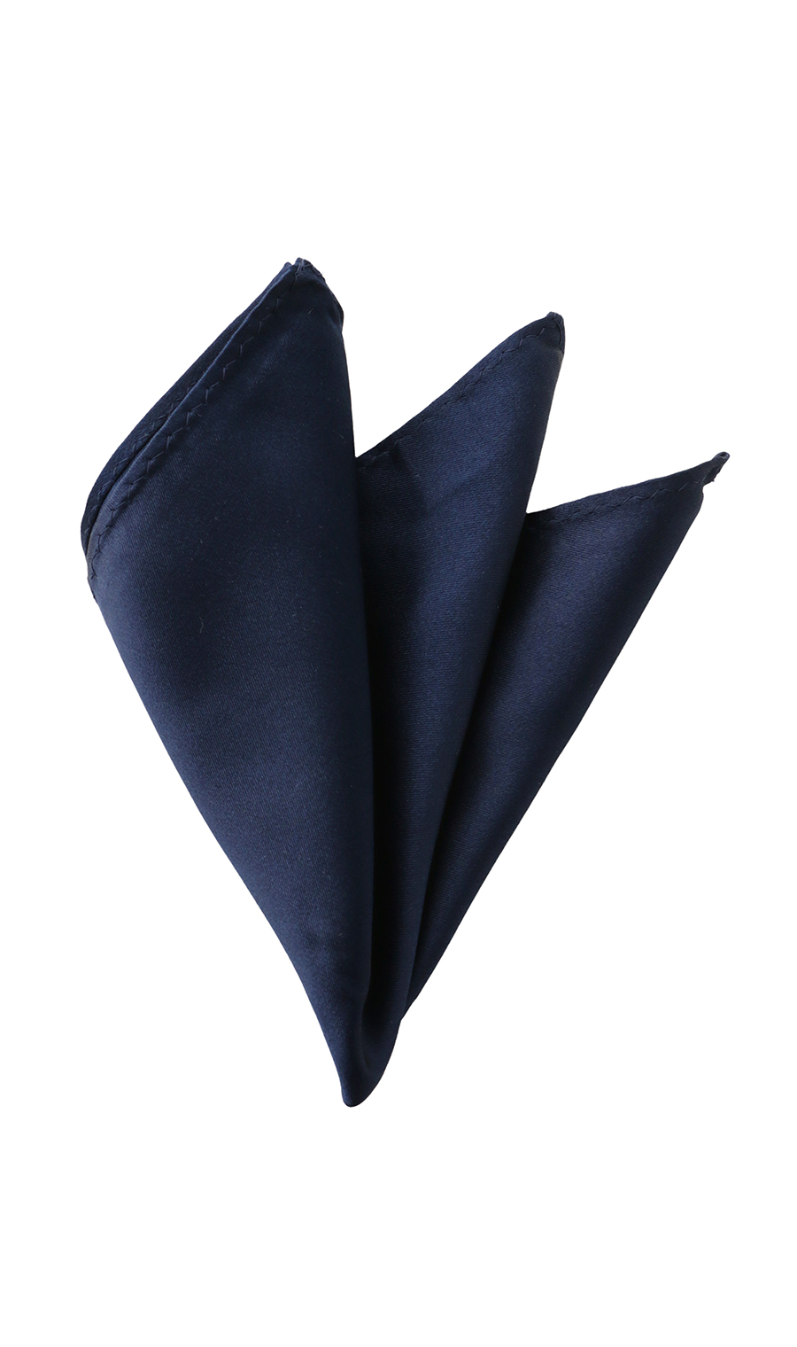■蝶ネクタイ&ポケットチーフ【シルク】 ネイビー 0