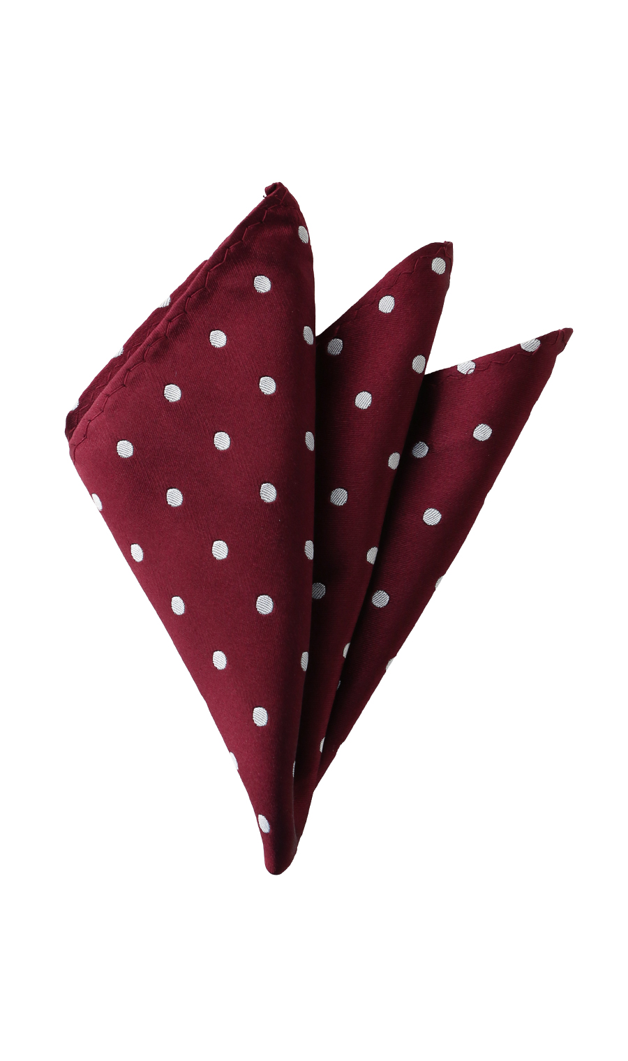 ■蝶ネクタイ&ポケットチーフ【シルク】 レッド 3