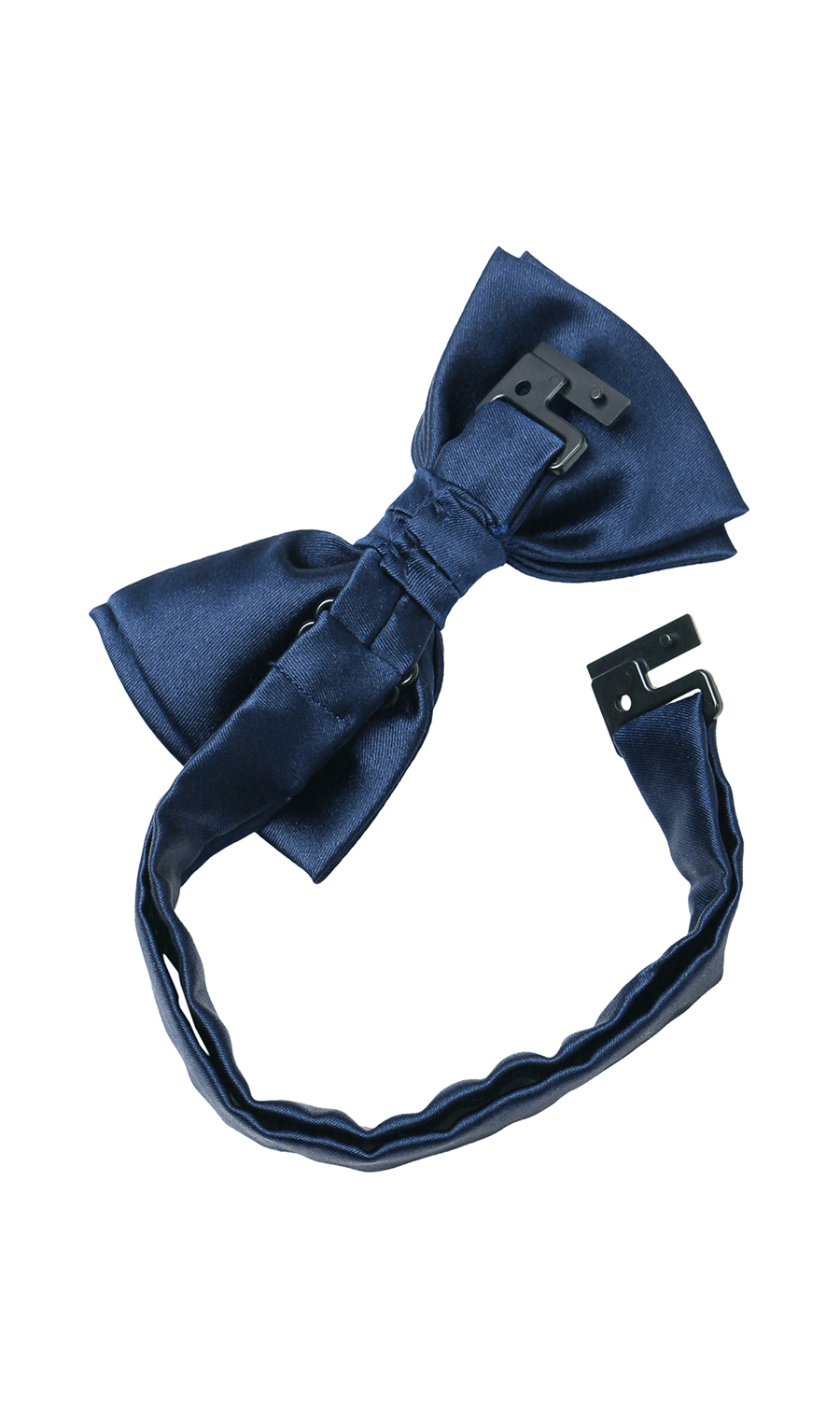 蝶ネクタイ&ポケットチーフ【シルク】 ネイビー 0