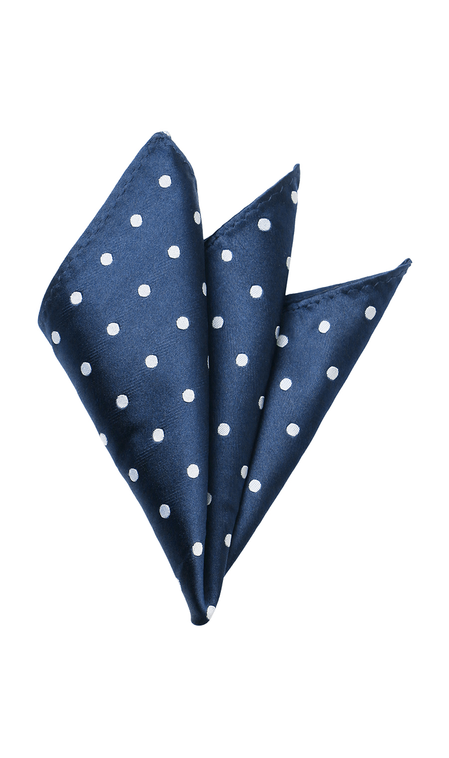 蝶ネクタイ&ポケットチーフ【シルク】 ネイビー 3