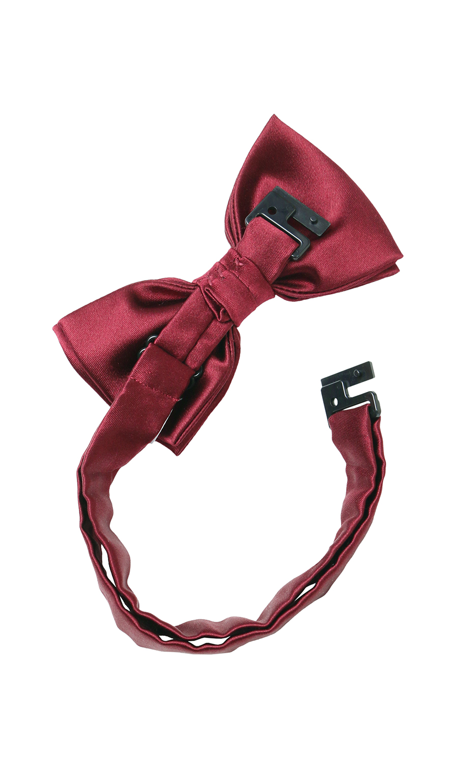 蝶ネクタイ&ポケットチーフ【シルク】 ワイン 0