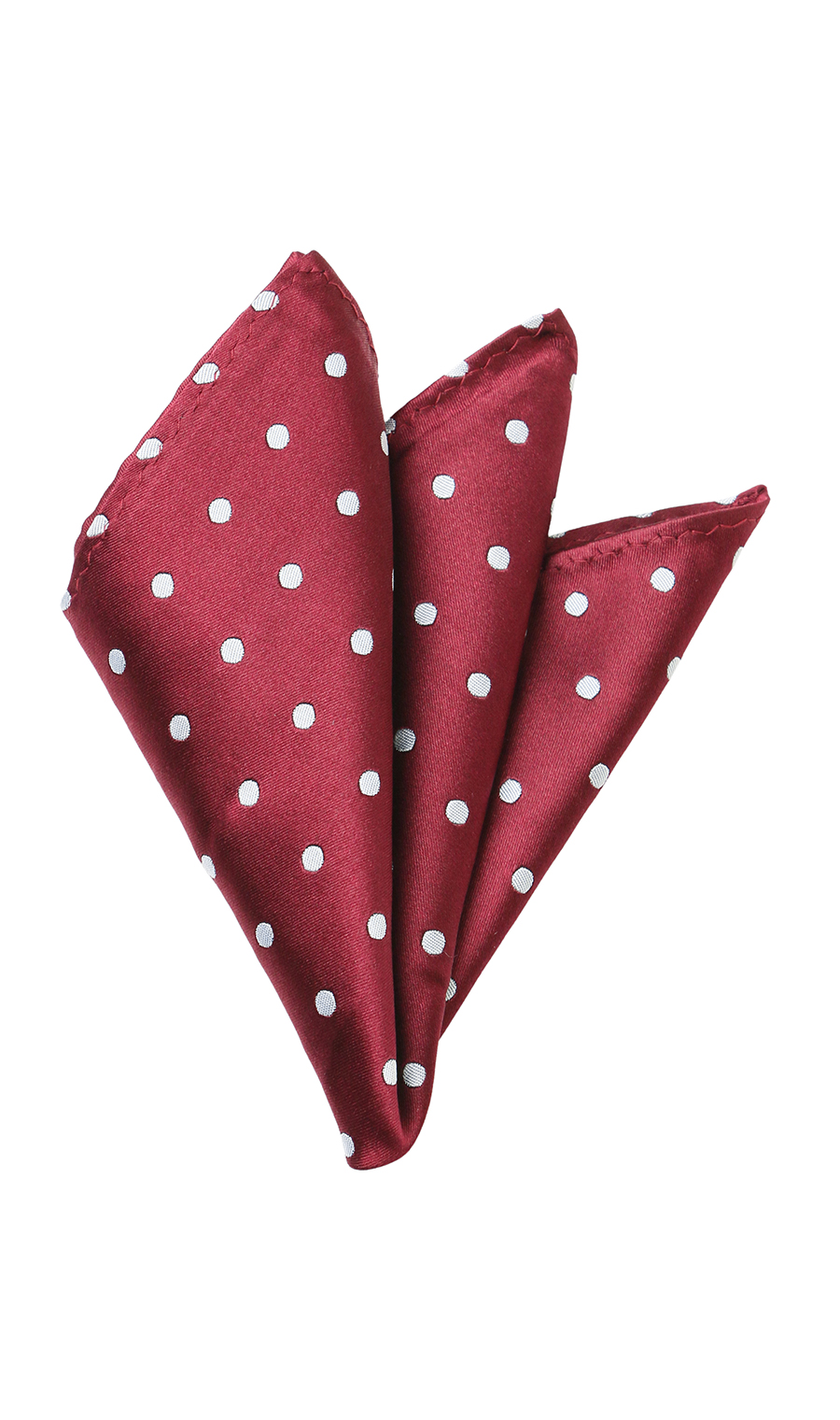 蝶ネクタイ&ポケットチーフ【シルク】 ワイン 3