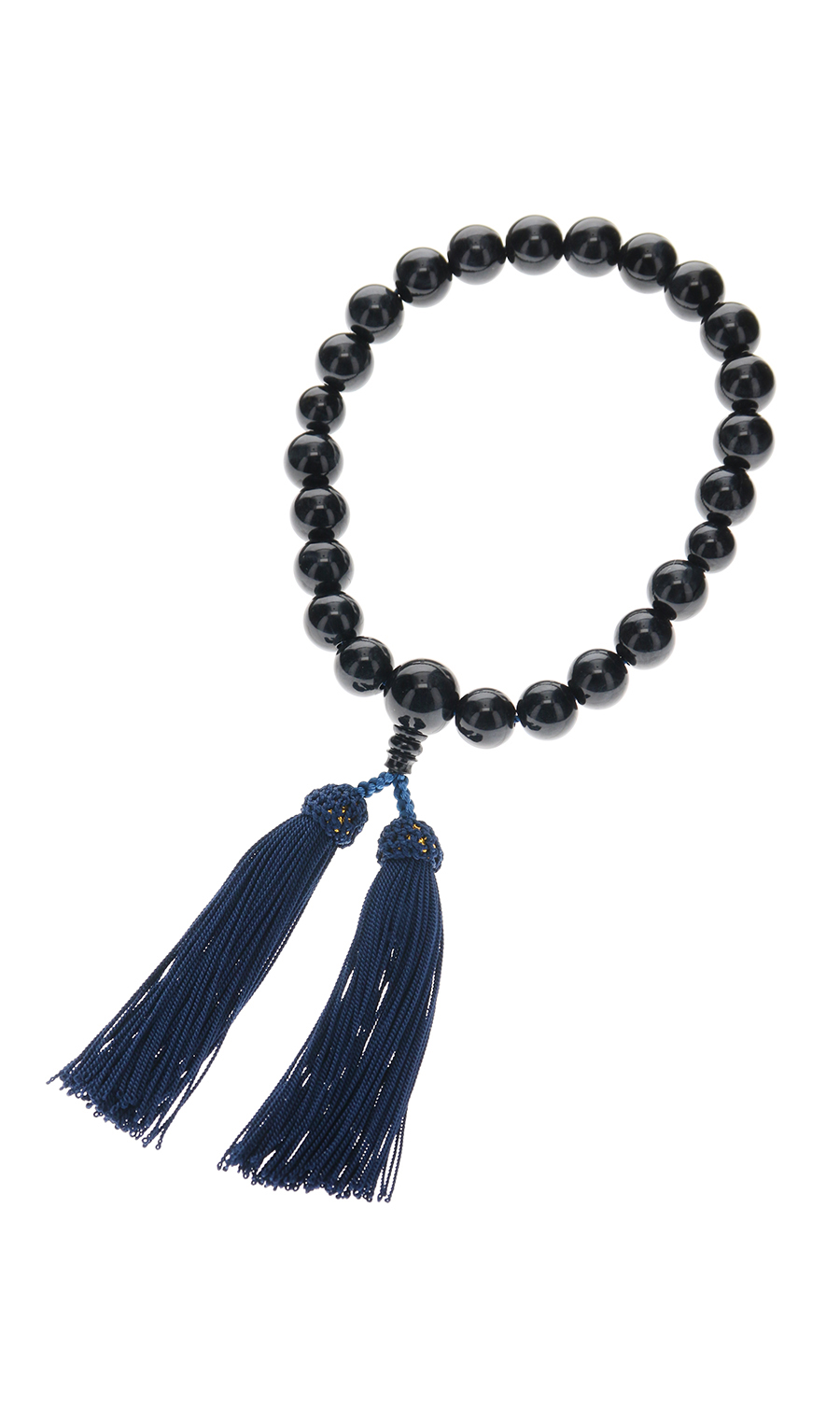 数珠【日本製】 ブラック 0