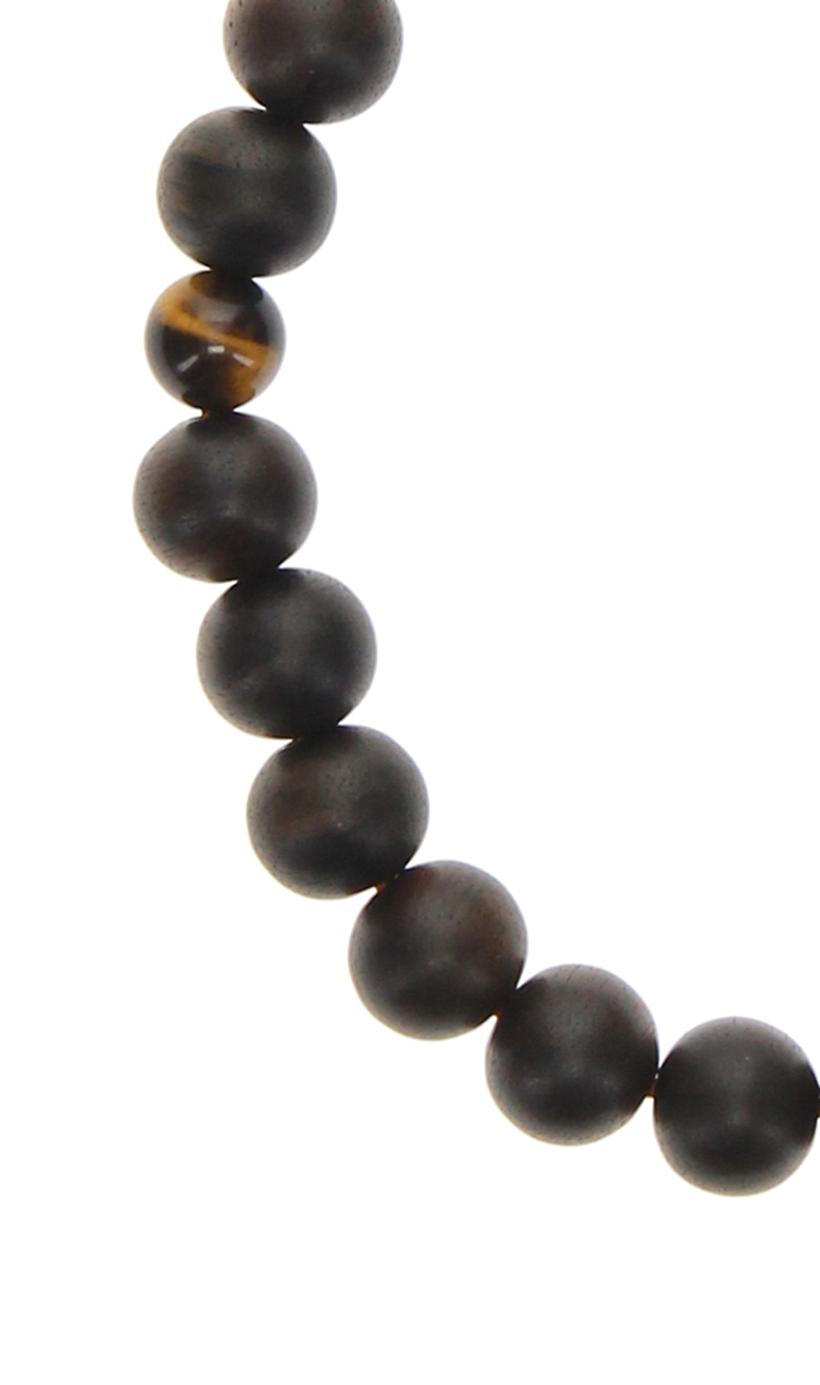 ■数珠【日本製】 ブラウン 0