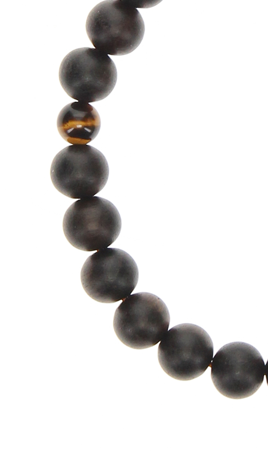 ■数珠【日本製】 ブラウン 0