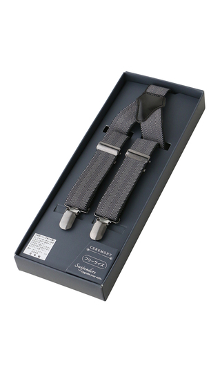 ■サスペンダー【フリーサイズ】【日本製】