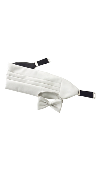 ■カマーバンド＆蝶ネクタイセット【Made in Japan】