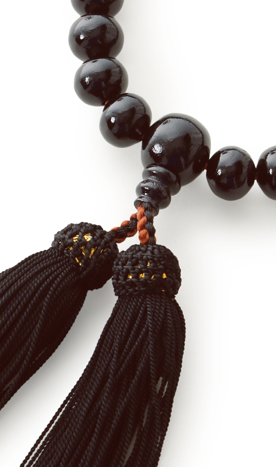 ■念珠 【京都念珠】 【日本制】 黑色0