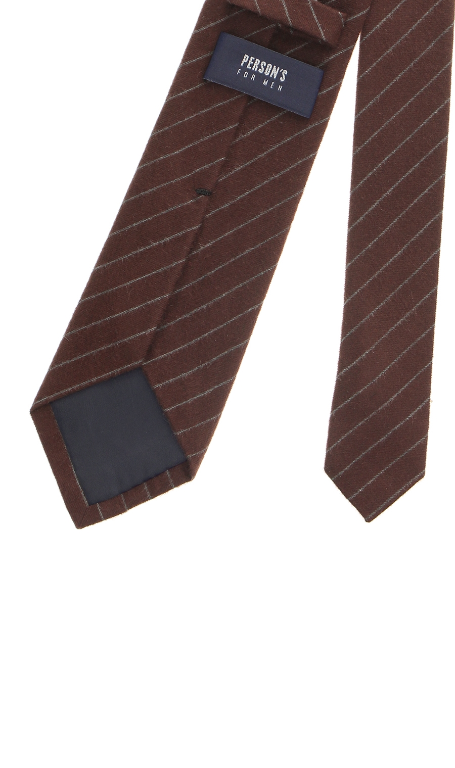 【訳アリ商品】レギュラータイ【BRUSHED UP SILK TIE】 ブラウン 0