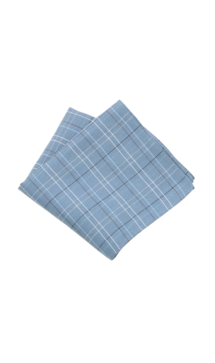 ハンカチ【NON IRONMAX】【日本製】 ブルー 2