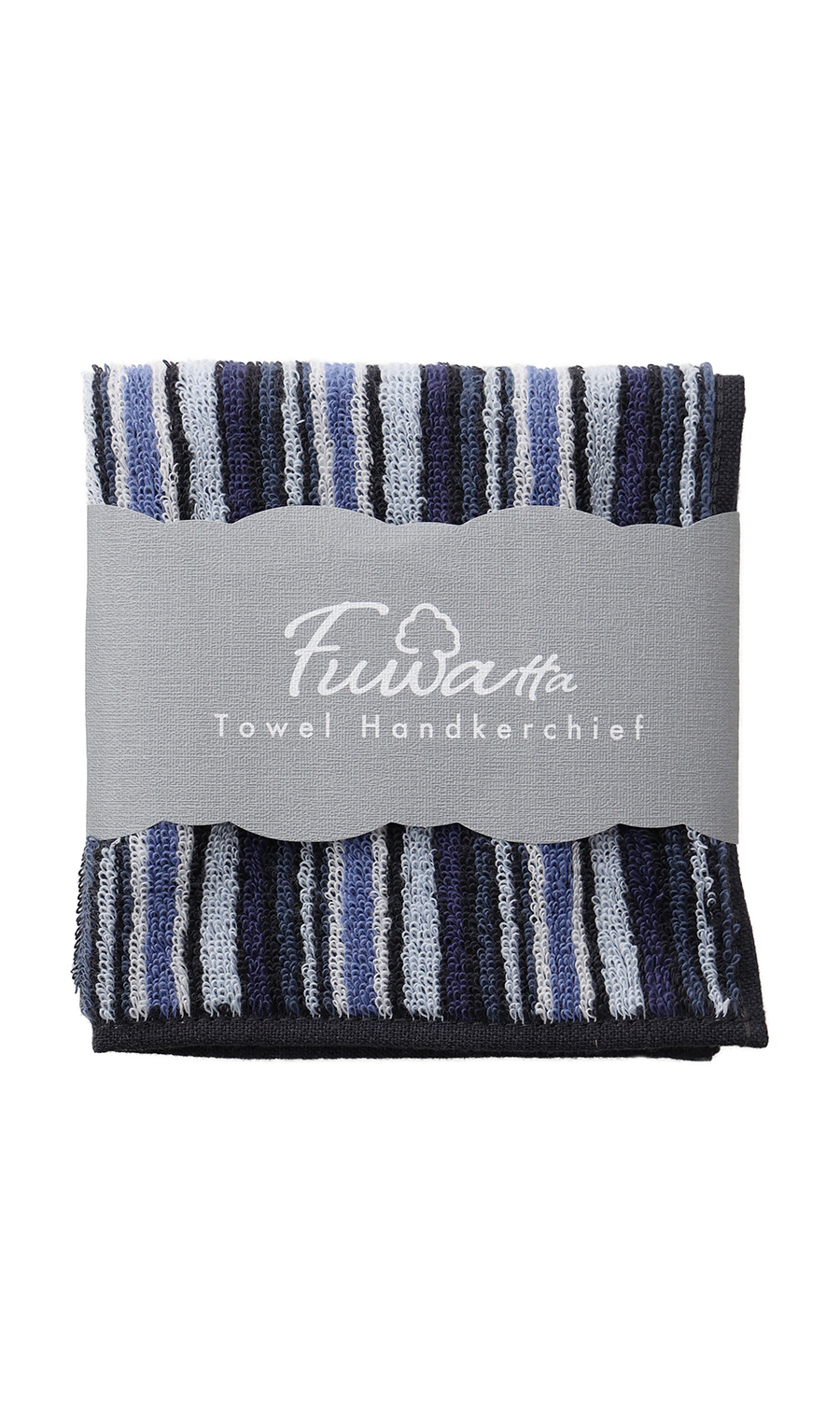 ミニタオルハンカチ【Fuwatta】 ブルー 0