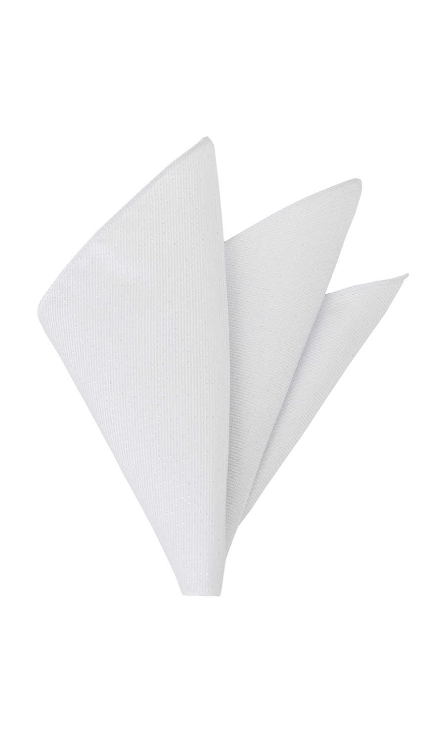 ポケットチーフ【シルク混】【ラメ入り】 シルバー 0