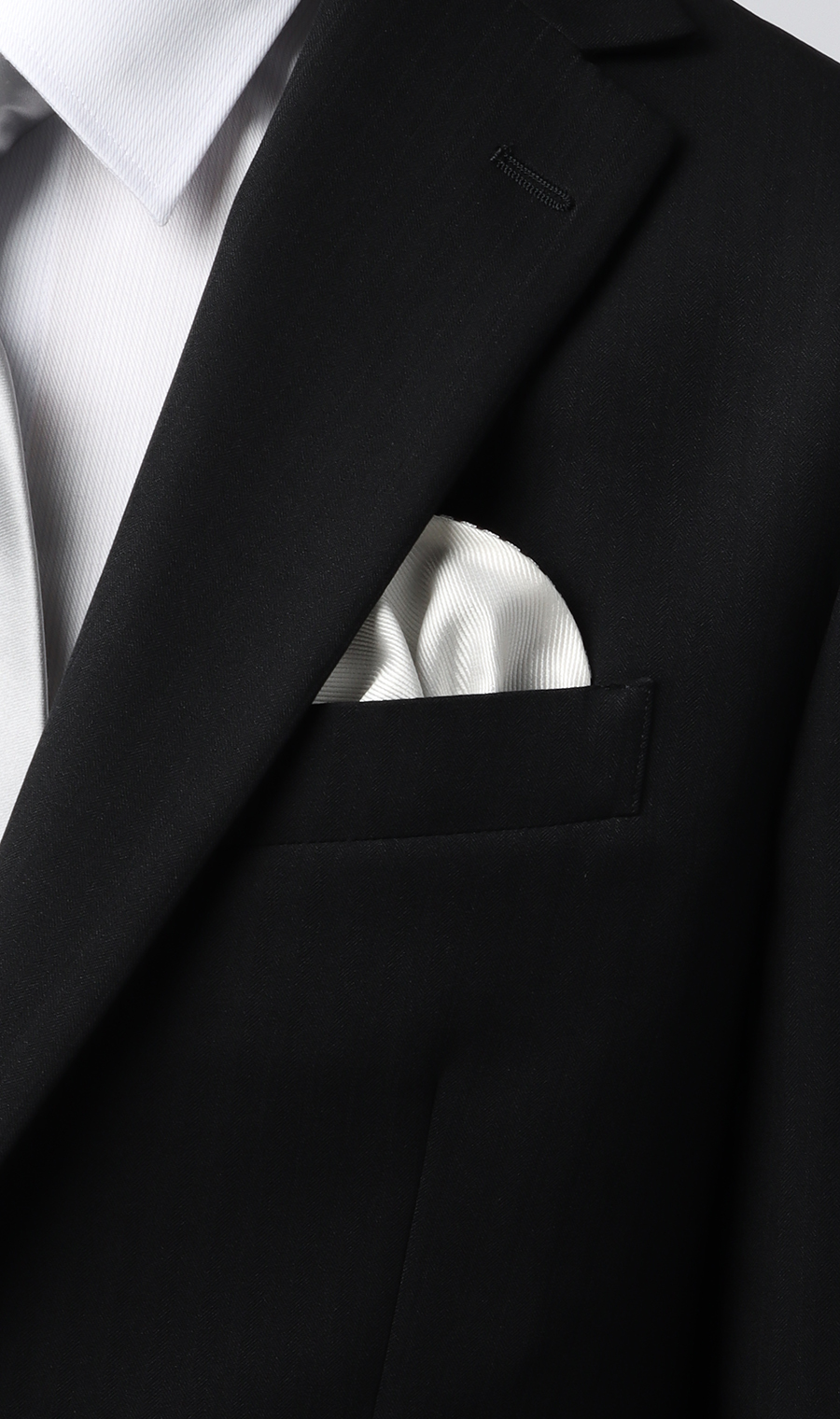 ワンタッチポケットチーフ【リバーシブル】 レッド 7