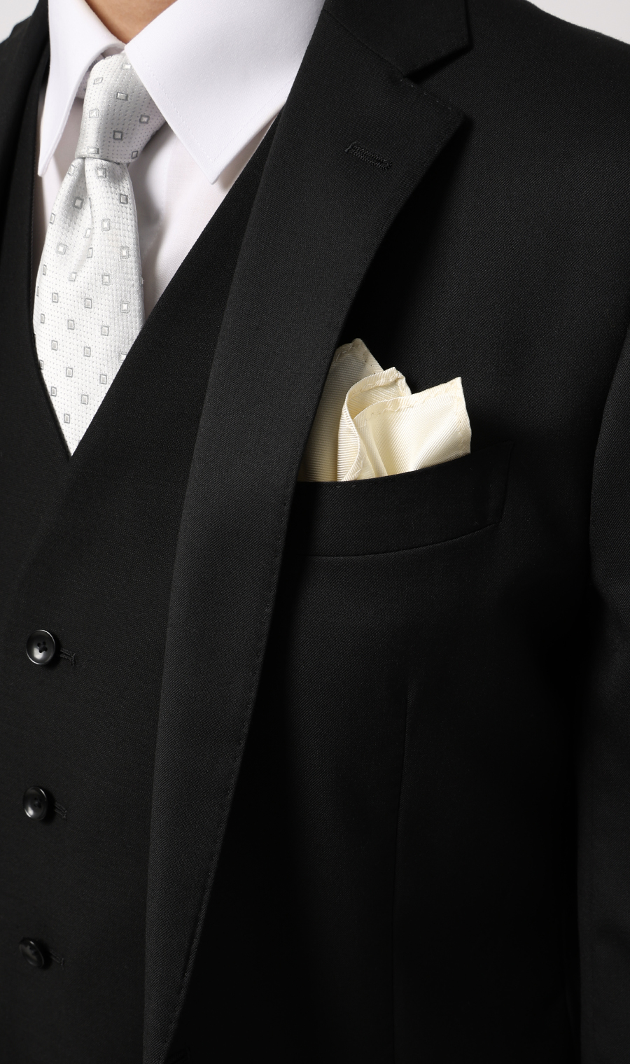 ポケットチーフ イエロー 0