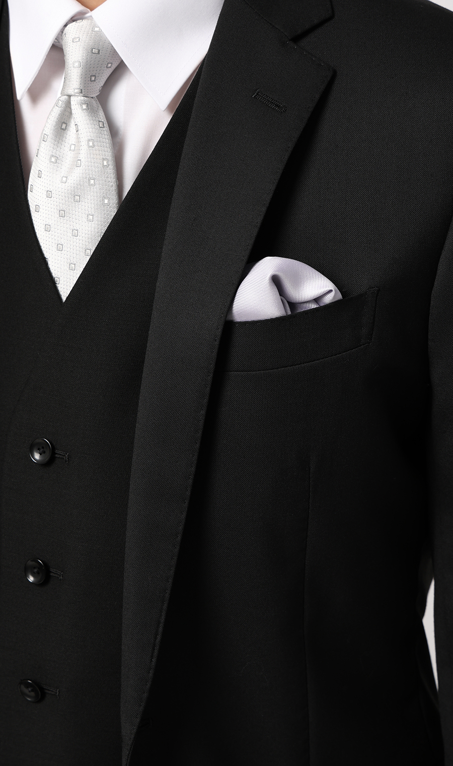 ポケットチーフ パープル 0