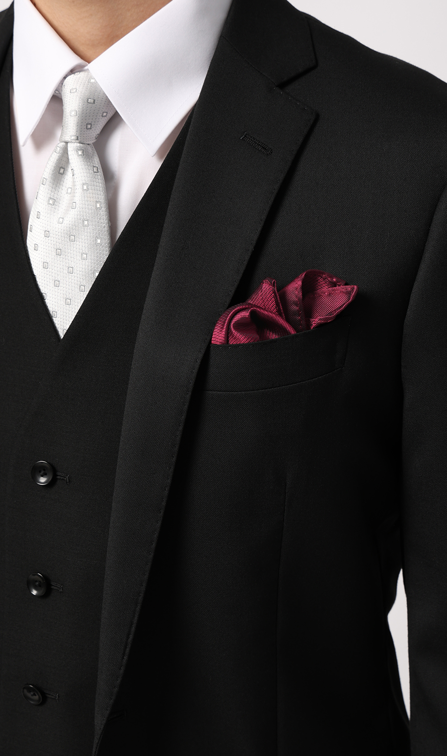 ポケットチーフ ワイン 0