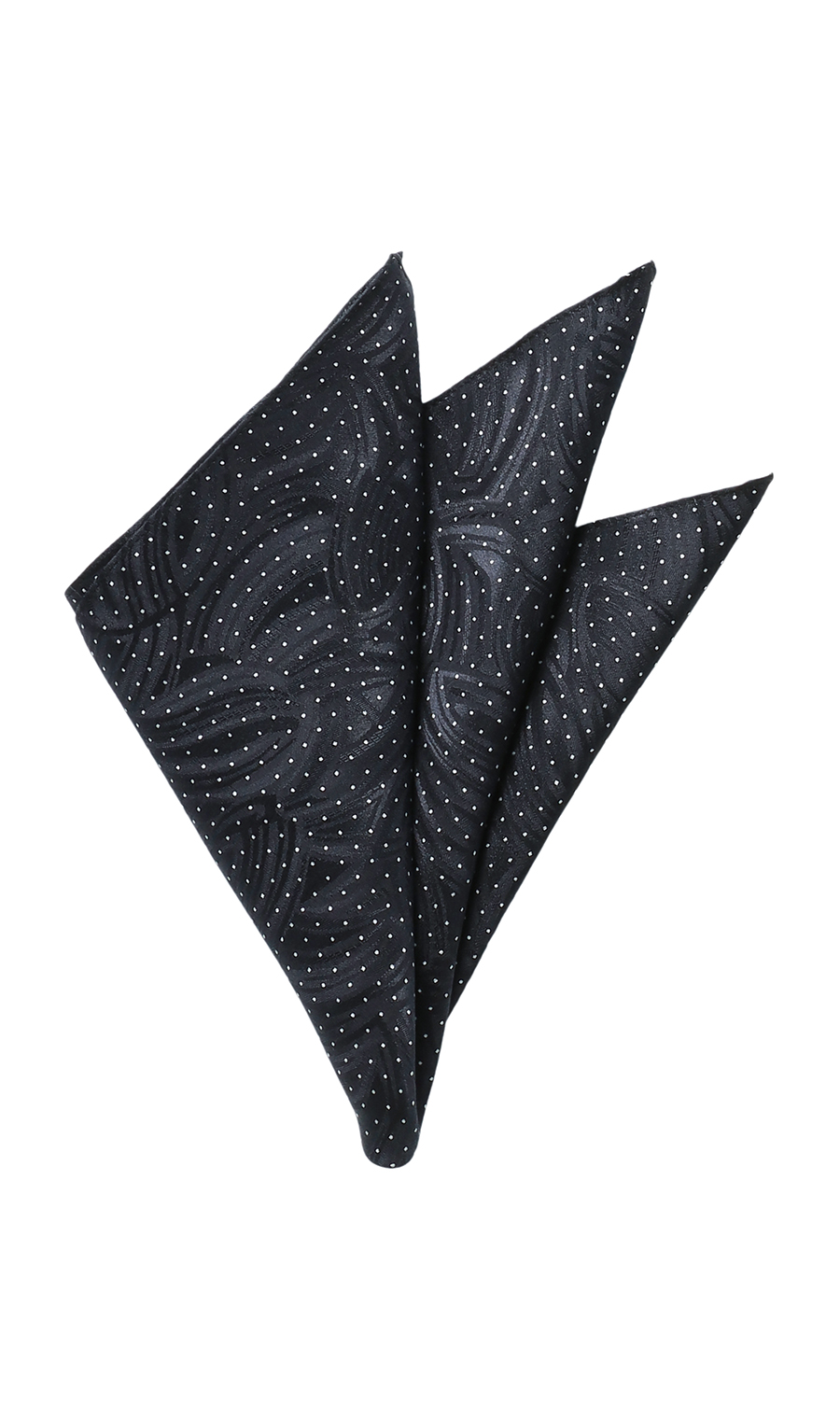 ポケットチーフ ブラック 3