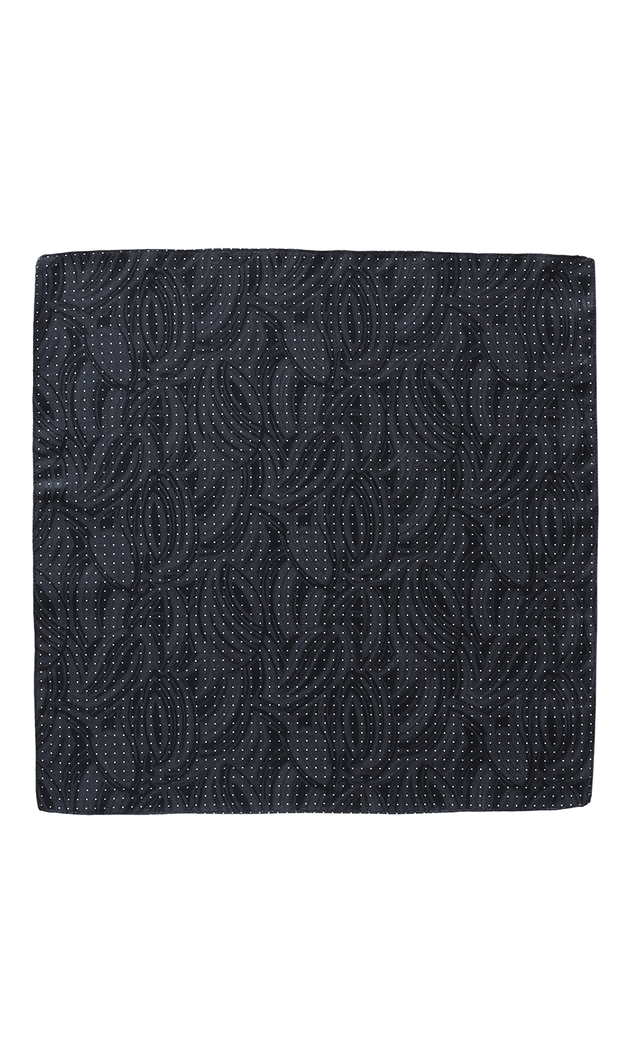 ポケットチーフ ブラック 3