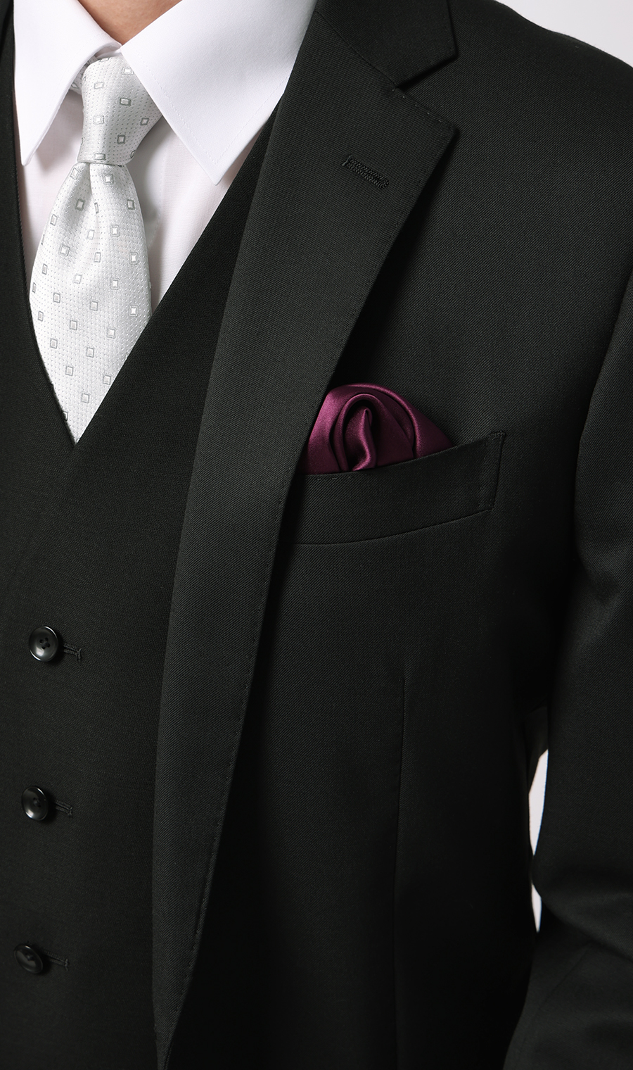 ポケットチーフ ワイン 0