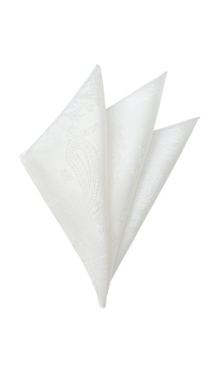 ■ポケットチーフ【ジャガードプリント】