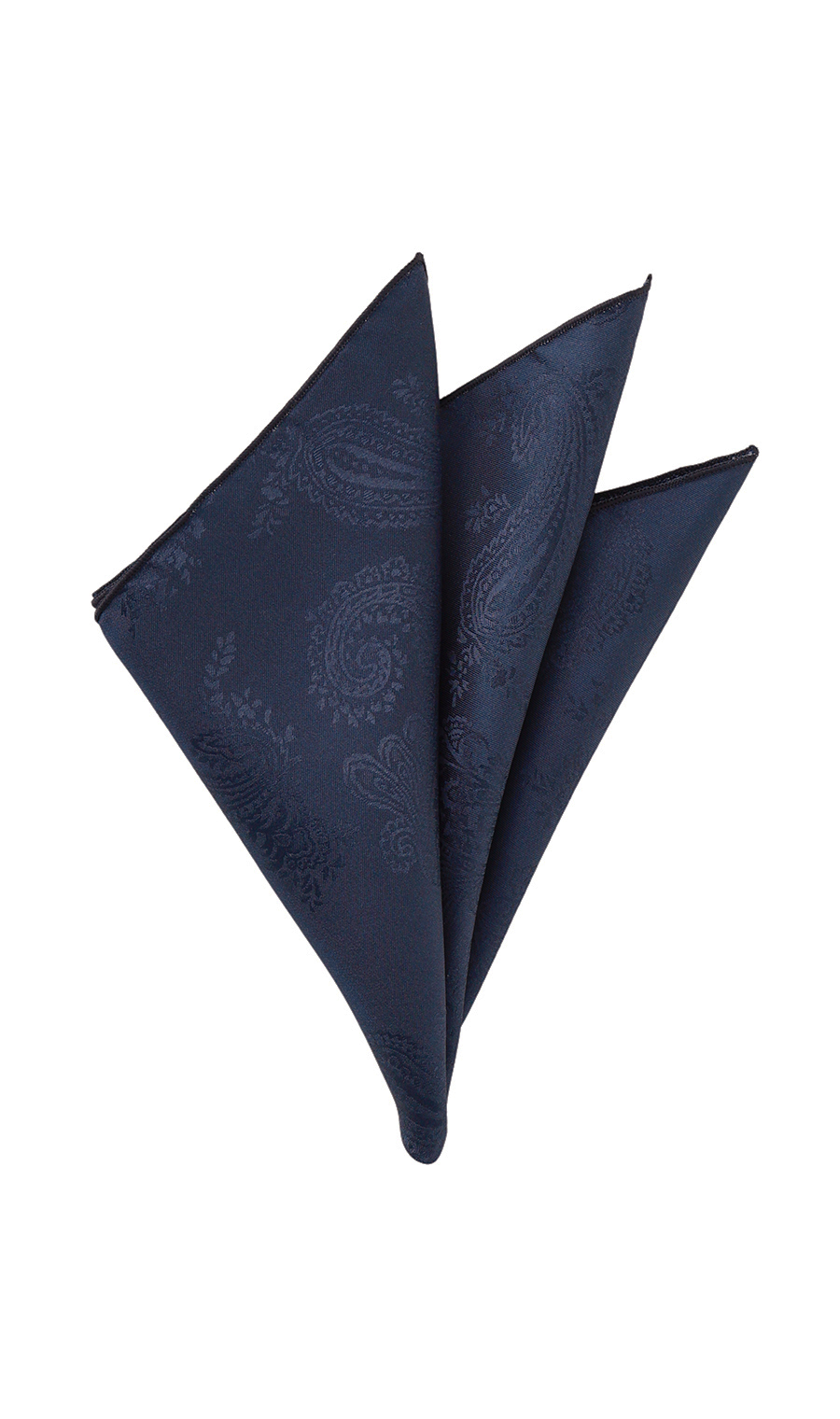 ■ポケットチーフ【ジャガードプリント】 ネイビー 6