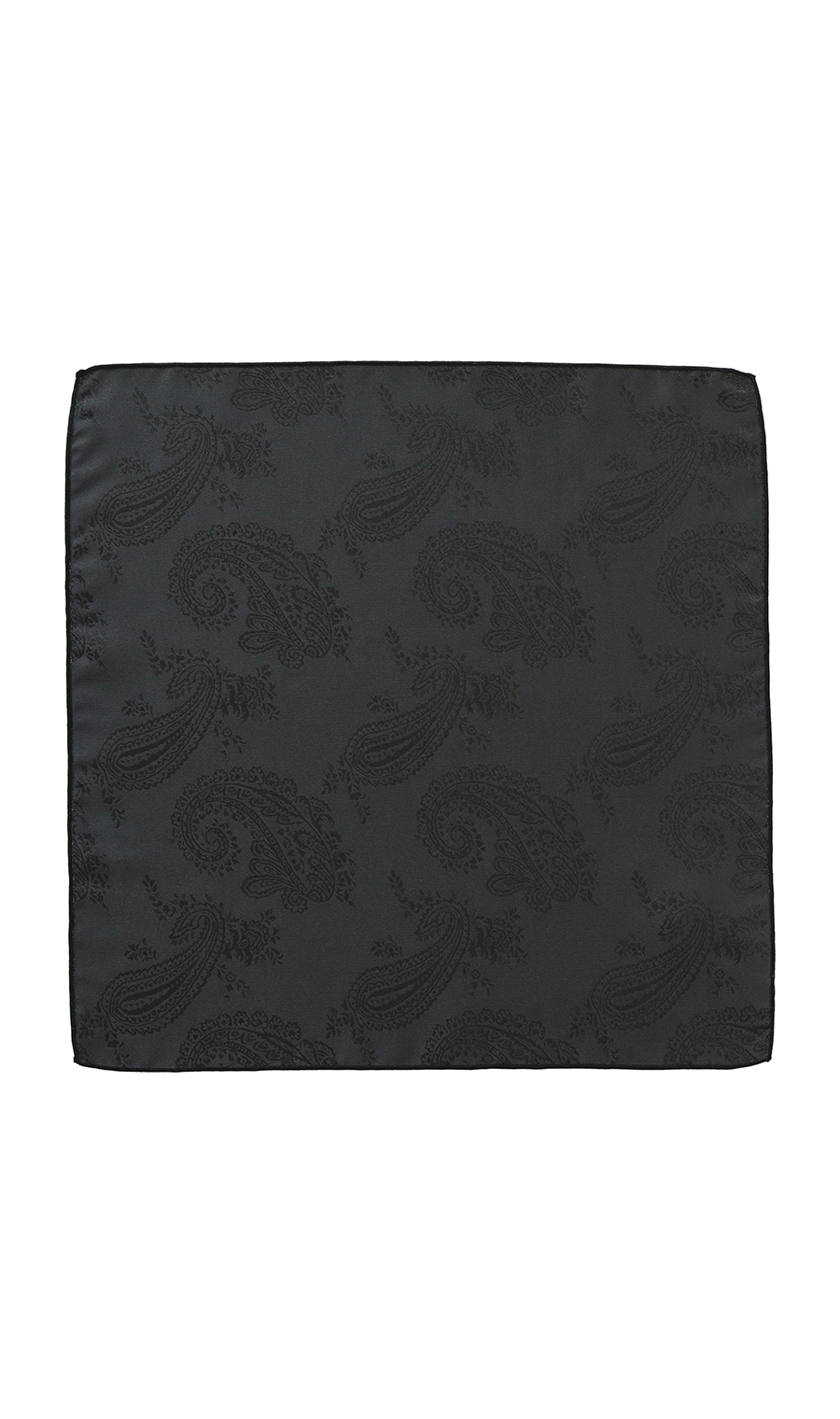 ■ポケットチーフ【ジャガードプリント】 チャコール 6