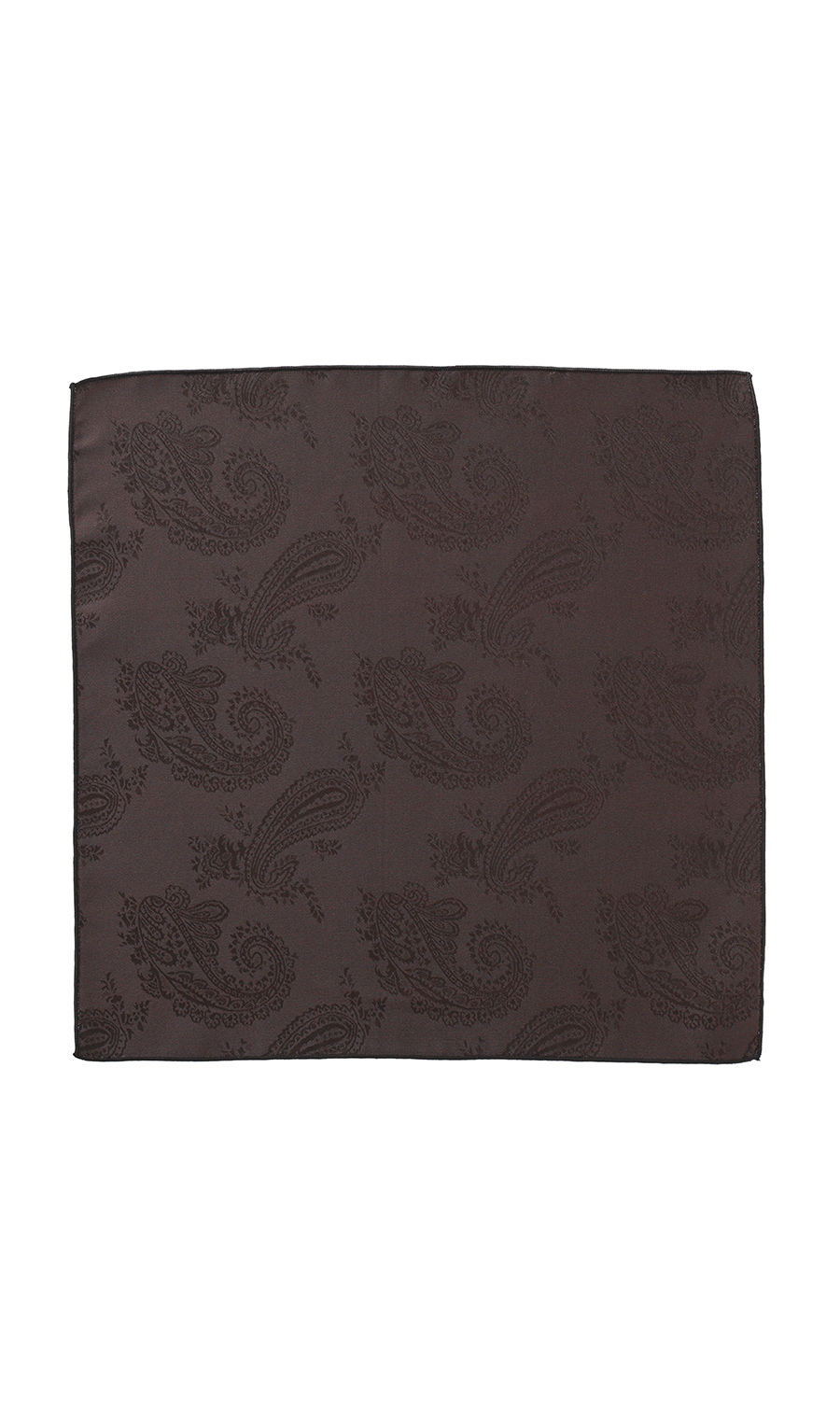 ■ポケットチーフ【ジャガードプリント】 ブラウン 6