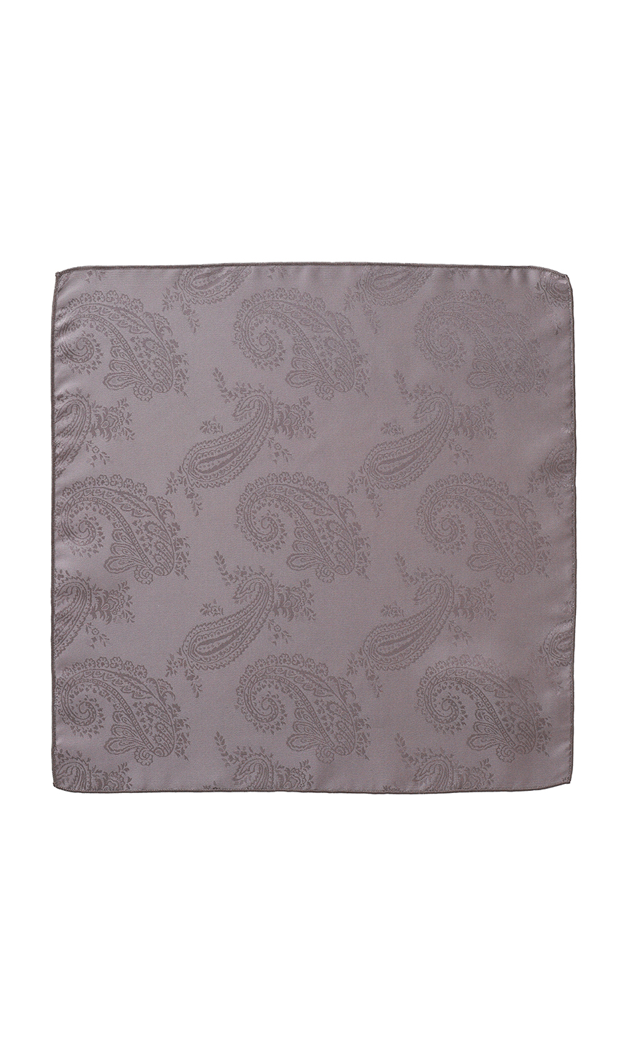 ■ポケットチーフ【ジャガードプリント】 グレージュ 6