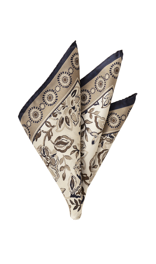 ■ポケットチーフ【MOLINELLI】【MADE IN ITALY】