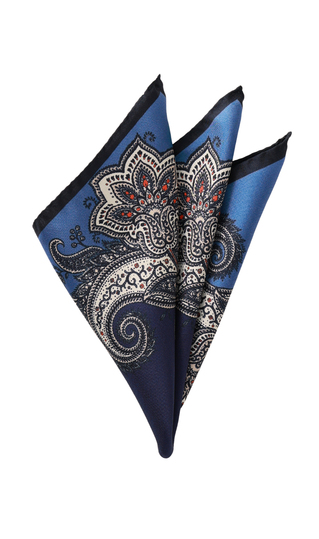 ■ポケットチーフ【MOLINELLI】【MADE IN ITALY】