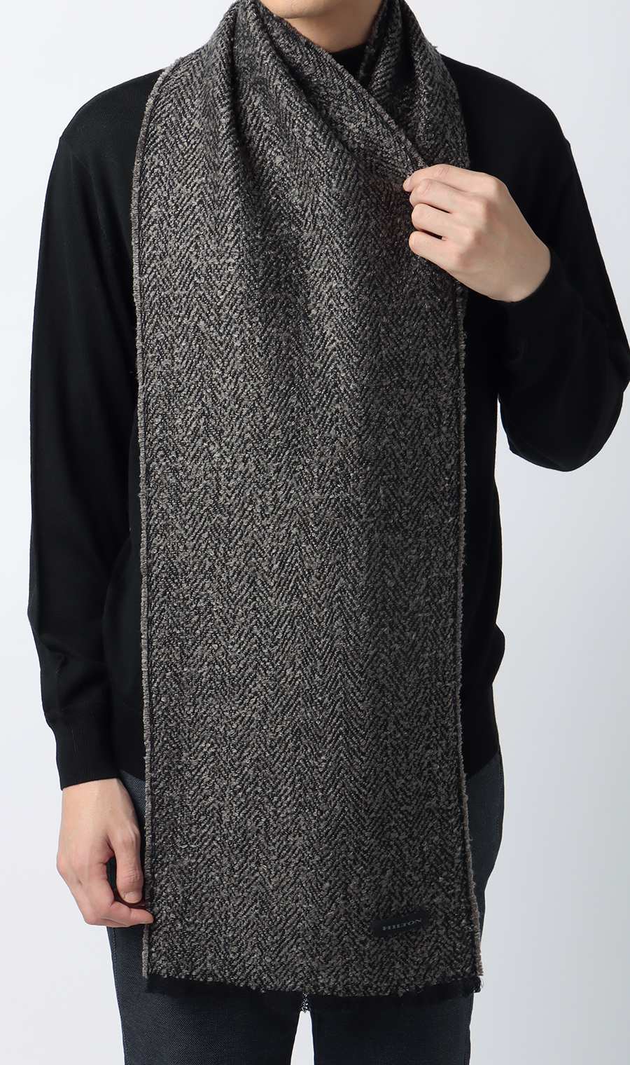 ブークレマフラー グレー 0