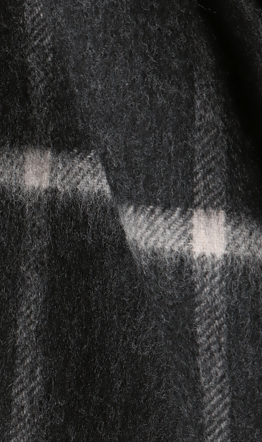 マフラー【カシミヤブレンド】 ブラック 0