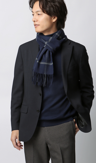 マフラー【カシミヤブレンド】