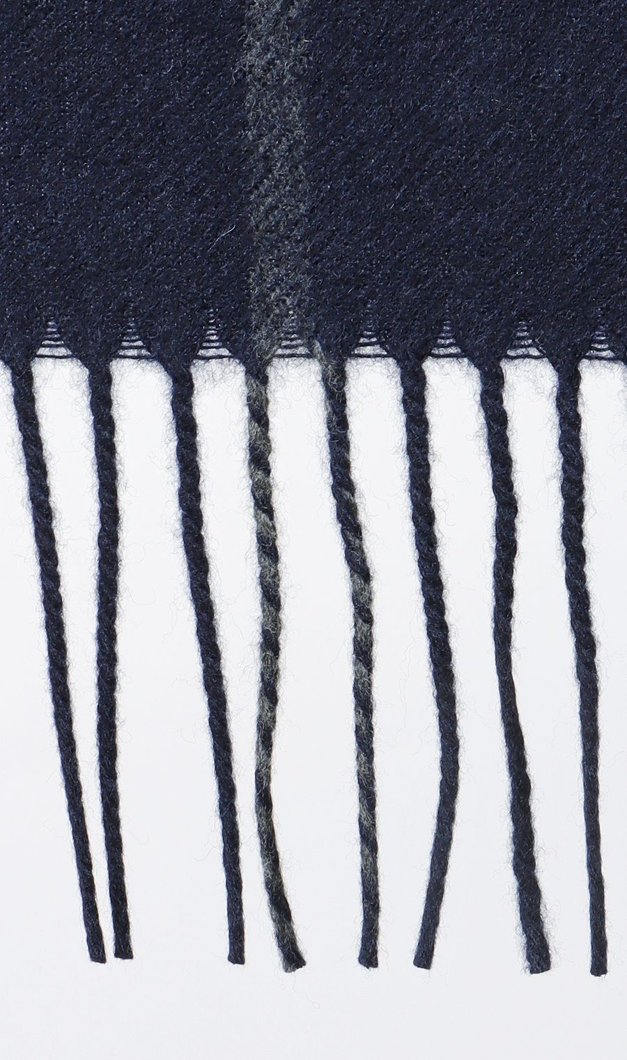 マフラー【カシミヤブレンド】 ネイビー 0