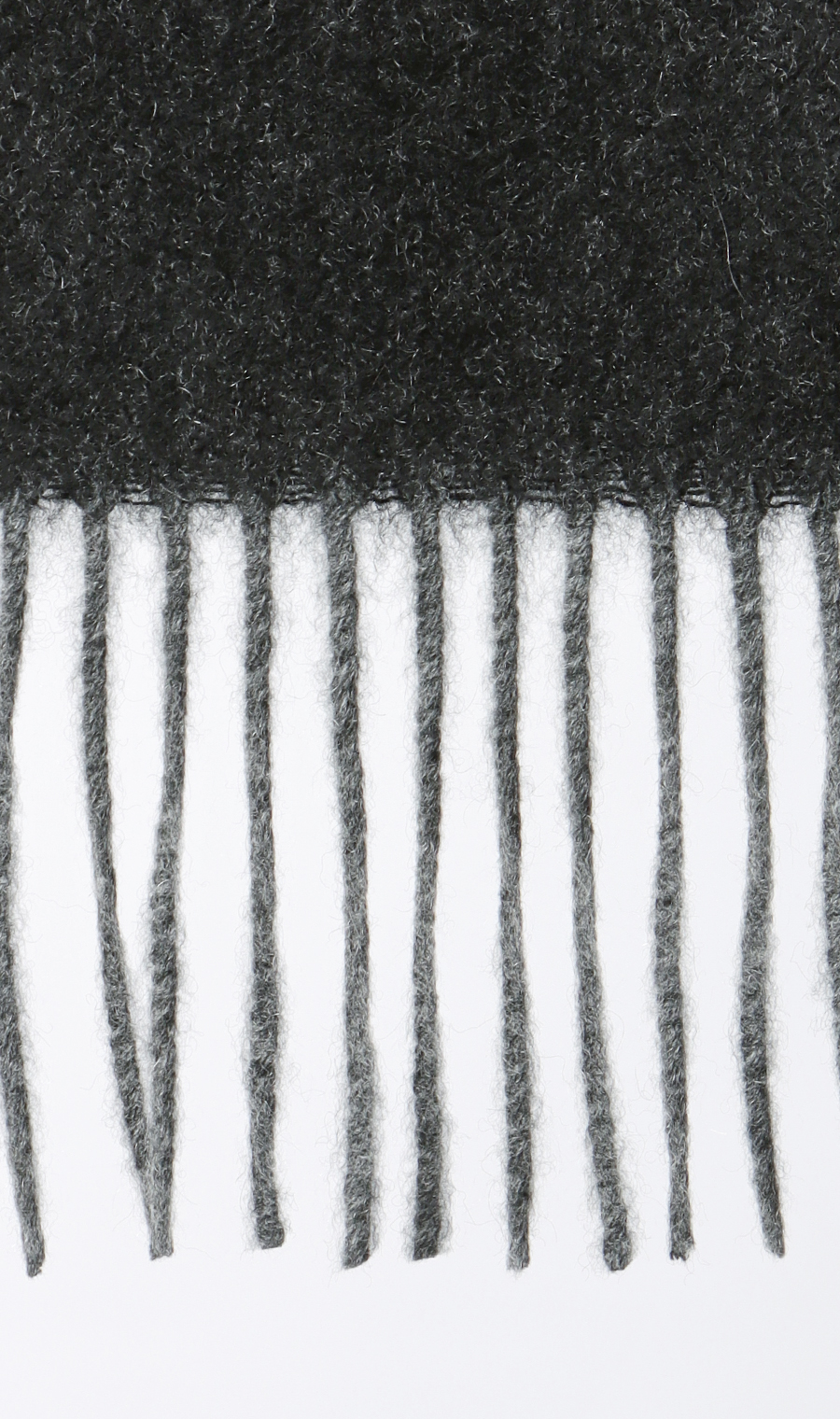 リバーシブルマフラー【カシミヤ100%】 ブラック 0