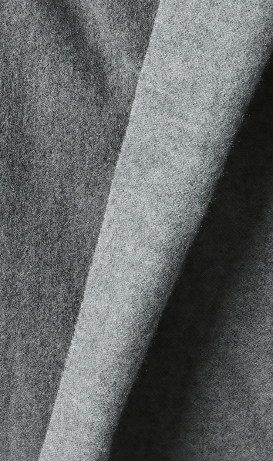 リバーシブルマフラー【カシミヤ100%】 ライトグレー 0